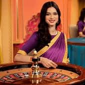 Antarmuka Dice Game di aplikasi mobile bitcoin casino